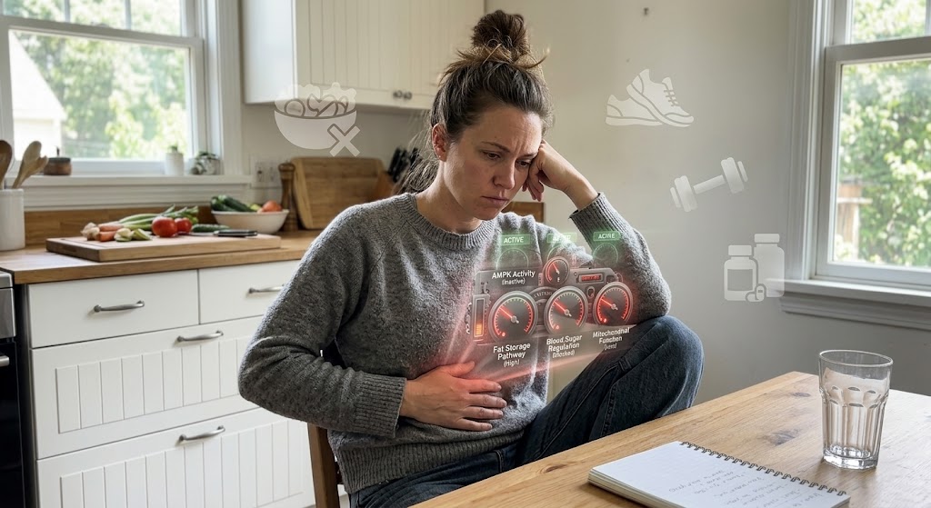 Doctor holding product