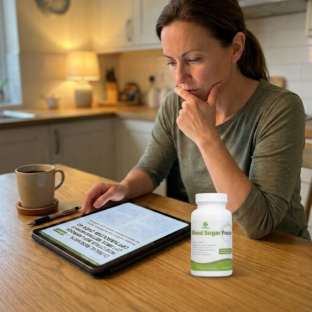 Doctor holding product