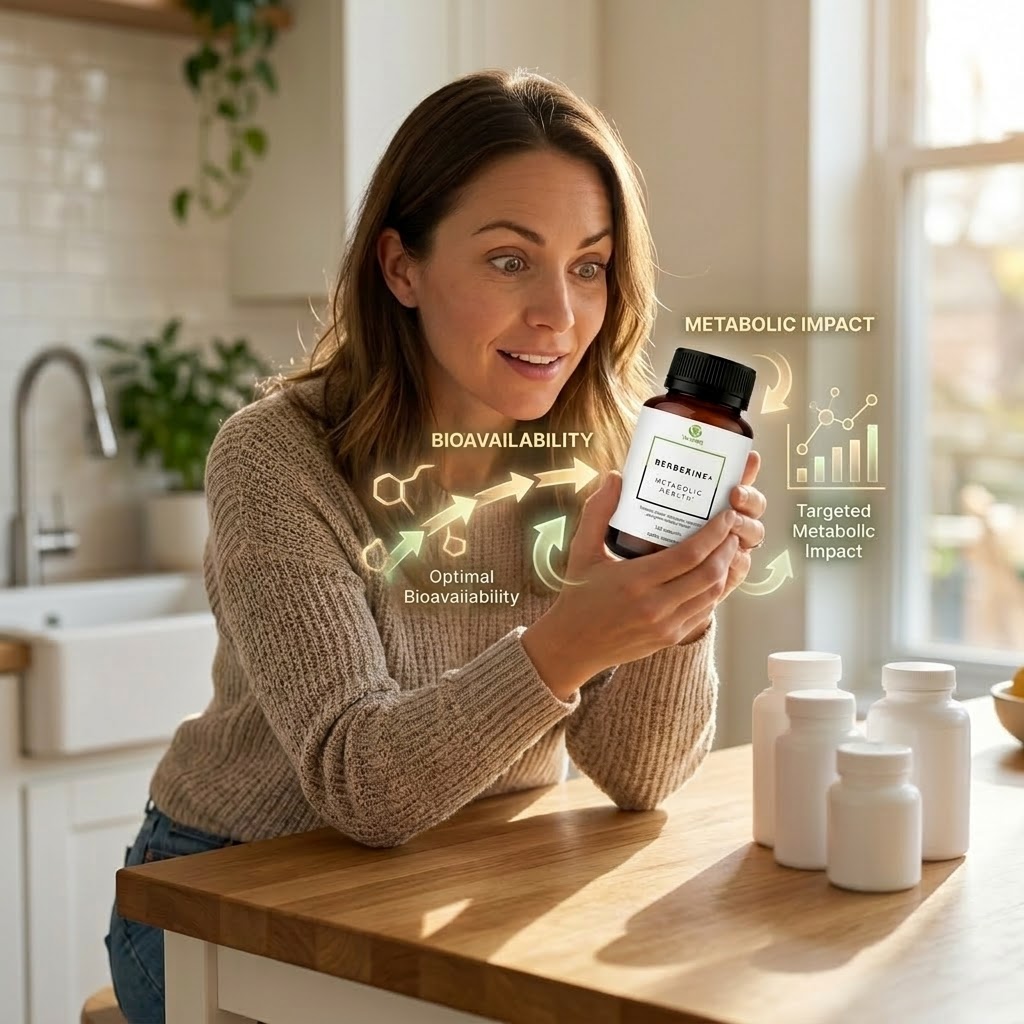 Doctor holding product