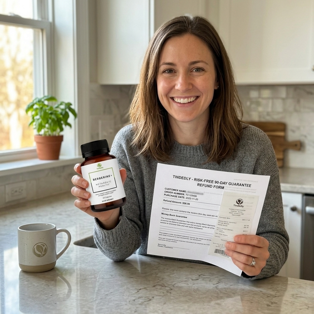 Doctor holding product