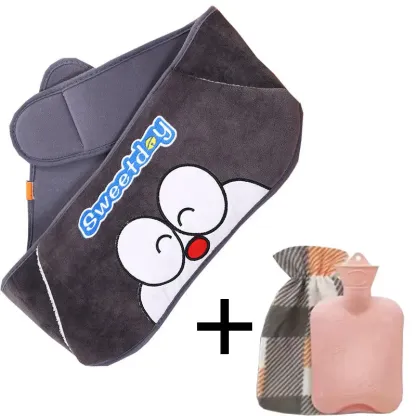 🔥Cintura per borsa dell'acqua calda ricaricabile in peluche🔥