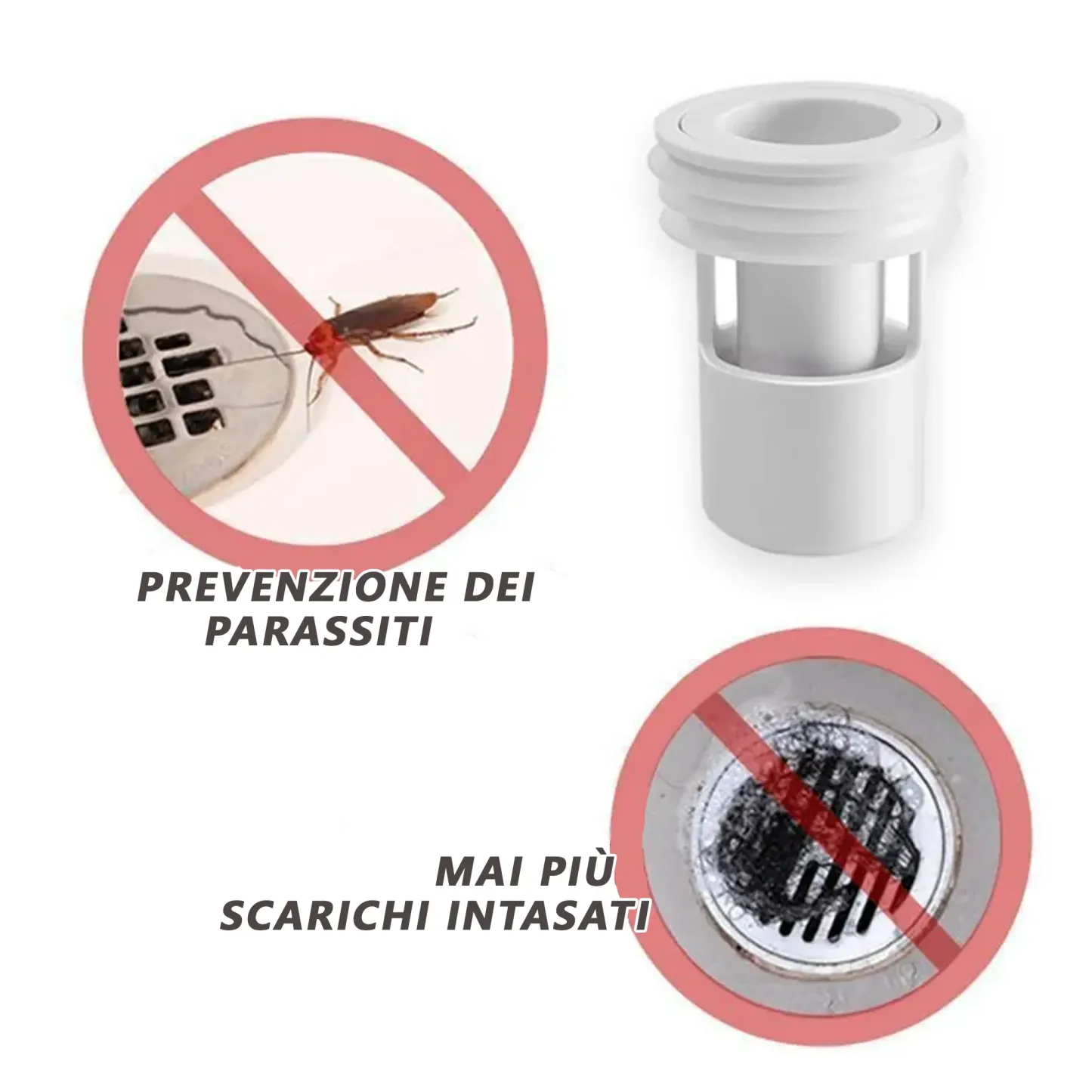 Filtro di scarico deodorante 