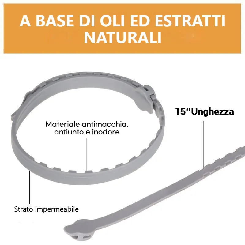 Collare antipulci e zecche Pro Guard per cani