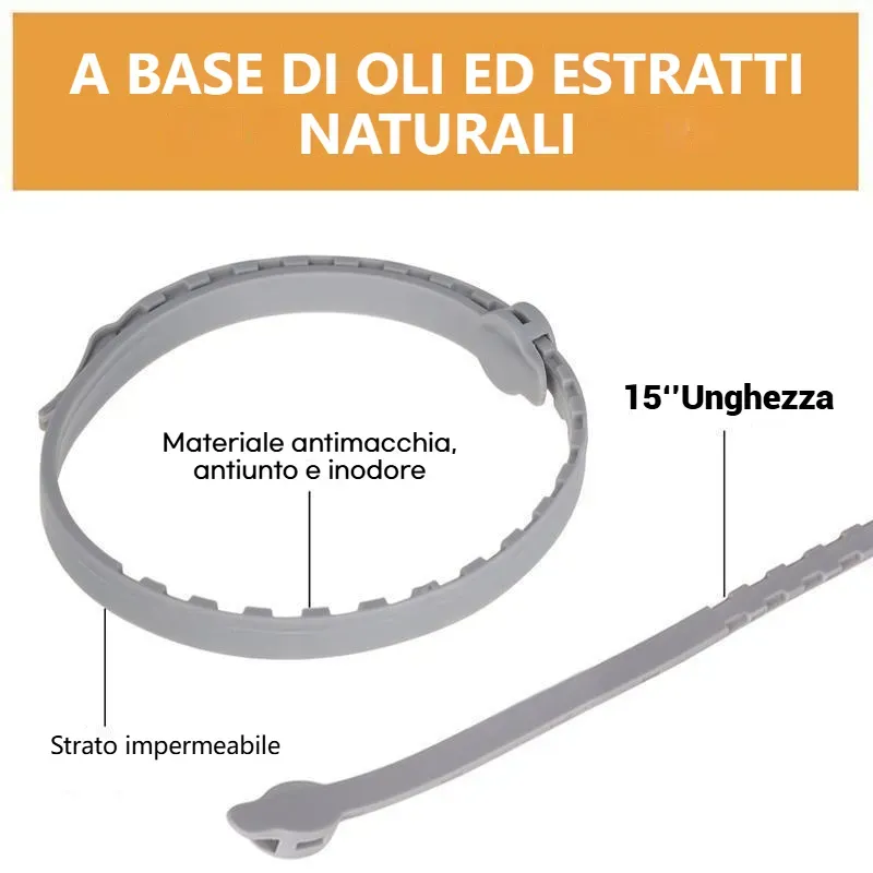 Collare antipulci e zecche Pro Guard per cani