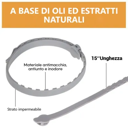 Collare antipulci e zecche Pro Guard per cani