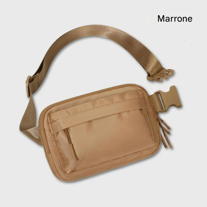 (59% di sconto per 2 pezzi) Borsa a tracolla unisex elegante e portatile