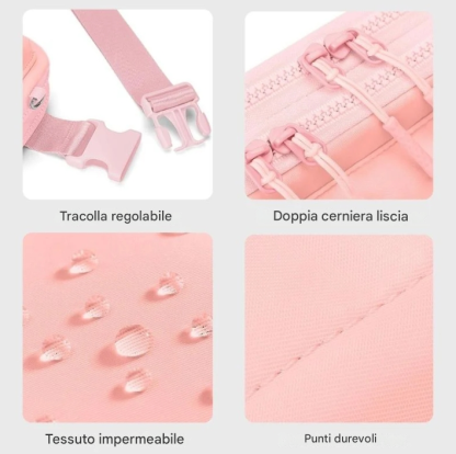 (59% di sconto per 2 pezzi) Borsa a tracolla unisex elegante e portatile