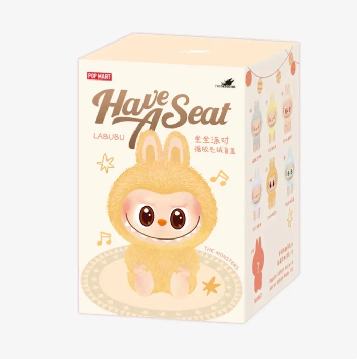 （LABUBU HAVE A SEAT）Distributore ufficiale, personaggi originali al 100%
