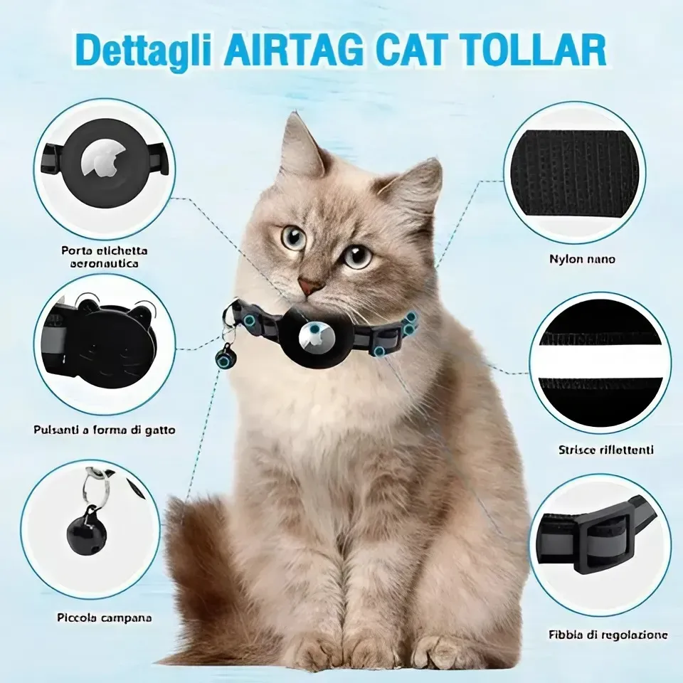 AirTag Collare per gatti