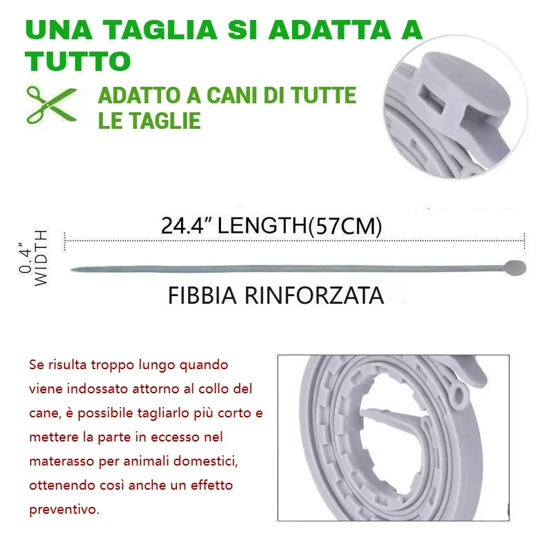 Collare antipulci e zecche Pro Guard per cani