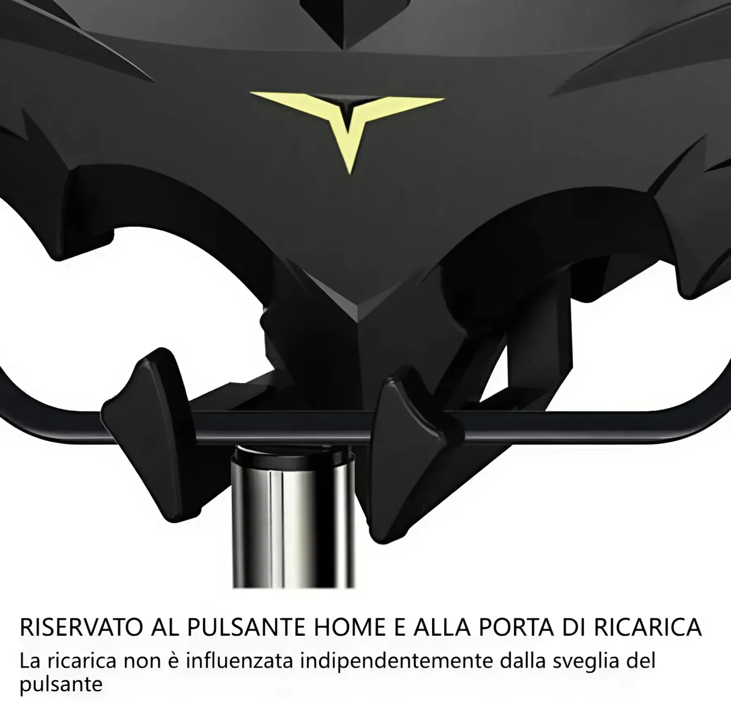 Supporto per telefono da auto a forma di ali di pipistrello