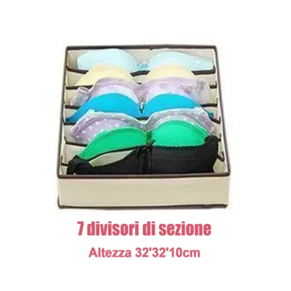 Organizer pieghevole per biancheria intima (4 foto/1 set)