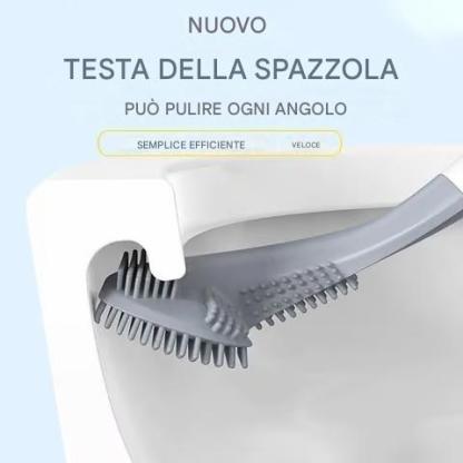 Scopino per WC con testa di spazzola da golf
