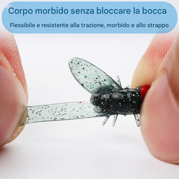 🎁Ultimo giorno di vendita - Sconto del 49%🐟Amo da pesca a mosca simulato🎣