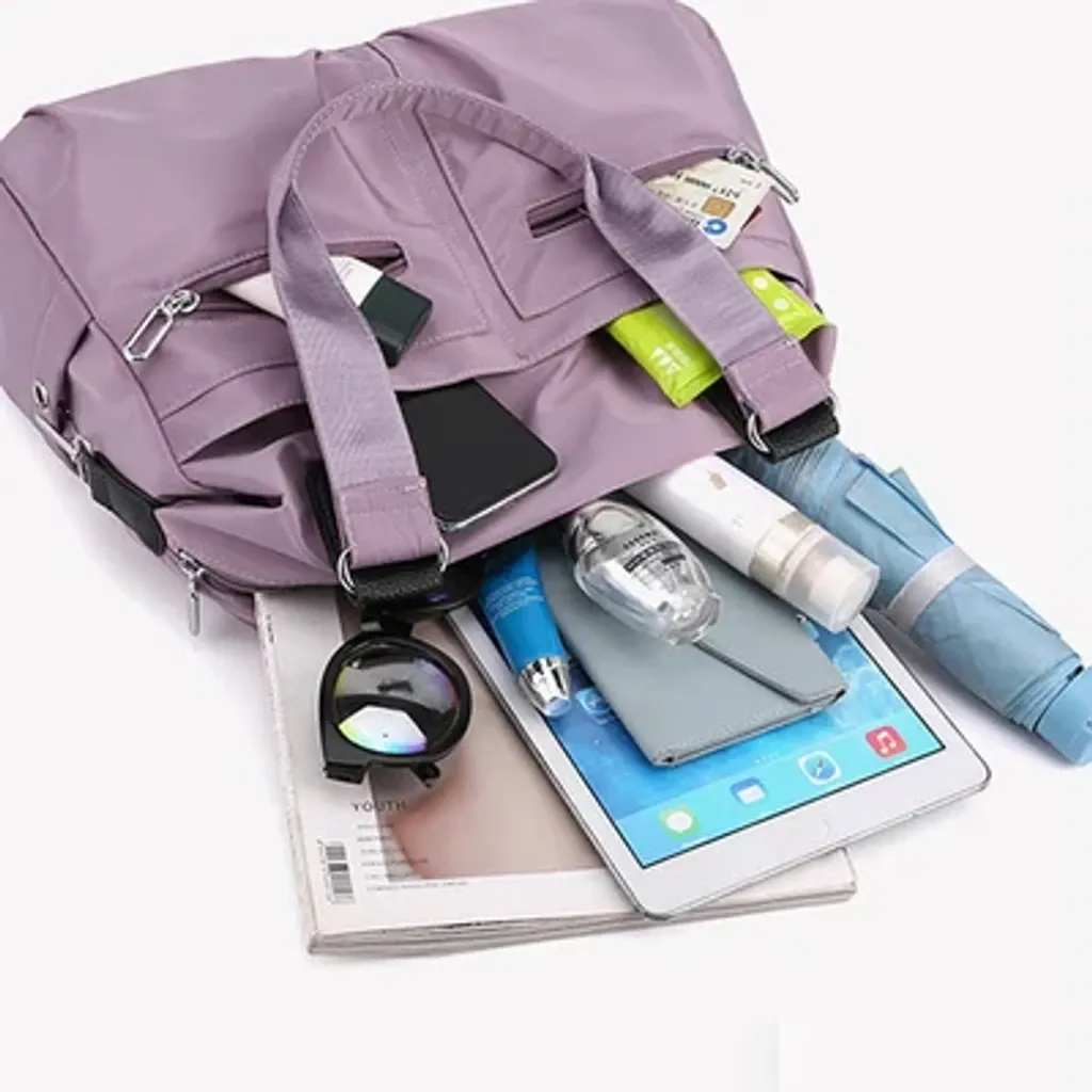 🔥Promozione a tempo limitato🎁-Borsa a tracolla multitasche impermeabile di grande capacità