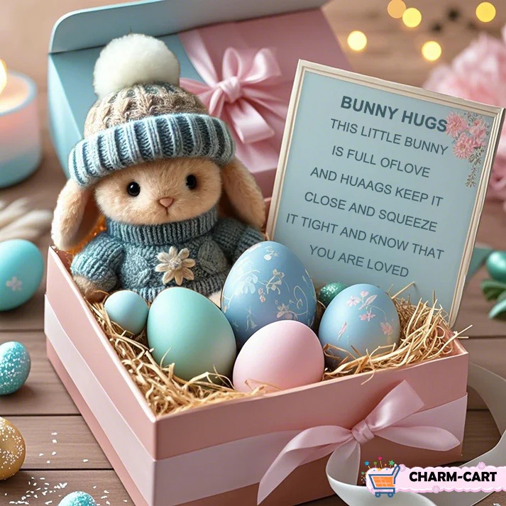 💖Grande vendita: 49% di sconto🔥Mini coniglietto fatto a mano, regalo carino🐇🎁