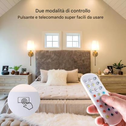 Lampadina ricaricabile con telecomando, lampadina a batteria per applique e lampade da parete, 3 temperature di colore, dimmerabile, E26, lampadina LED ricaricabile rimovibile wireless