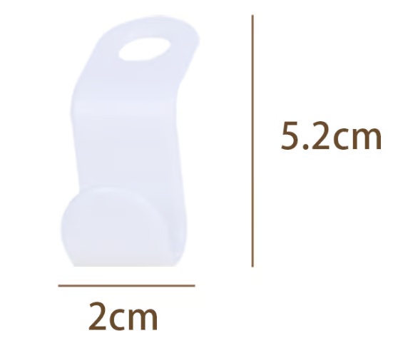 Ganci di collegamento per grucce salvaspazio