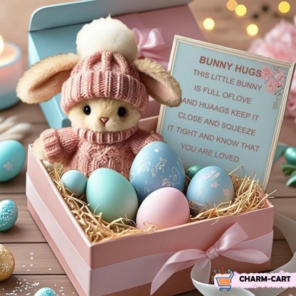 💖Grande vendita: 49% di sconto🔥Mini coniglietto fatto a mano, regalo carino🐇🎁