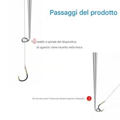 Nuovo sganciatore rapido Fishhook 2025