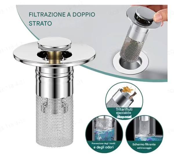 🏠 Filtro per scarico a pavimento