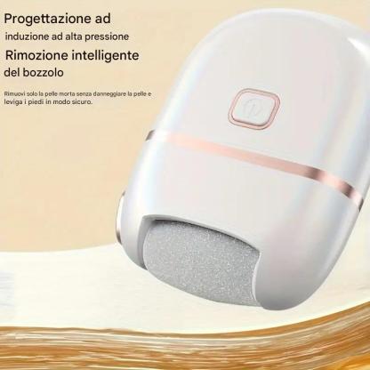 Nuovo raschiatore a pedale, tre teste di rettifica sostitutive, due velocità, sformatura integrata