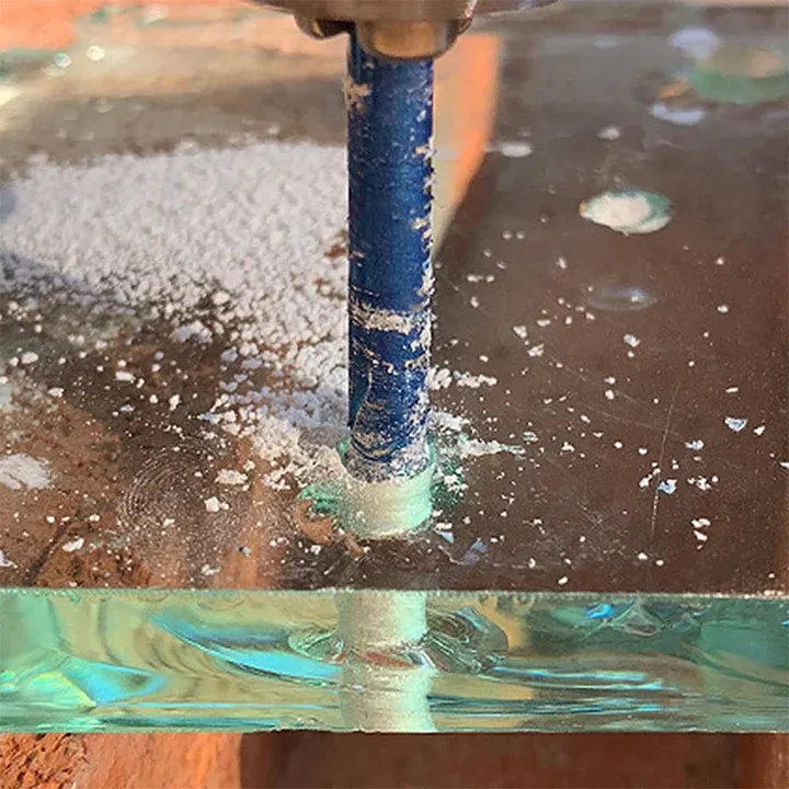 💥Vendita calda💥Punta per trapano per piastrelle a secco per brasatura, trapano per piastrelle in marmo vetrificato, trapano per piastrelle in granito e vetro, trapano per fori a secco multifunzionale