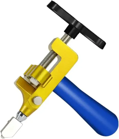 【Acquista 1 e ricevi 1 gratis】Tagliapiastrelle manuale 2 in 1, apri fori per piastrelle, lama di ricambio gratuita e accessori