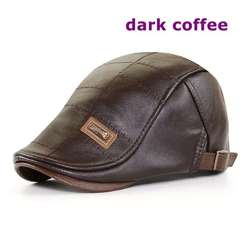 🔥【Acquista 1 e ricevi 1 gratis】Berretto vintage in pelle premium