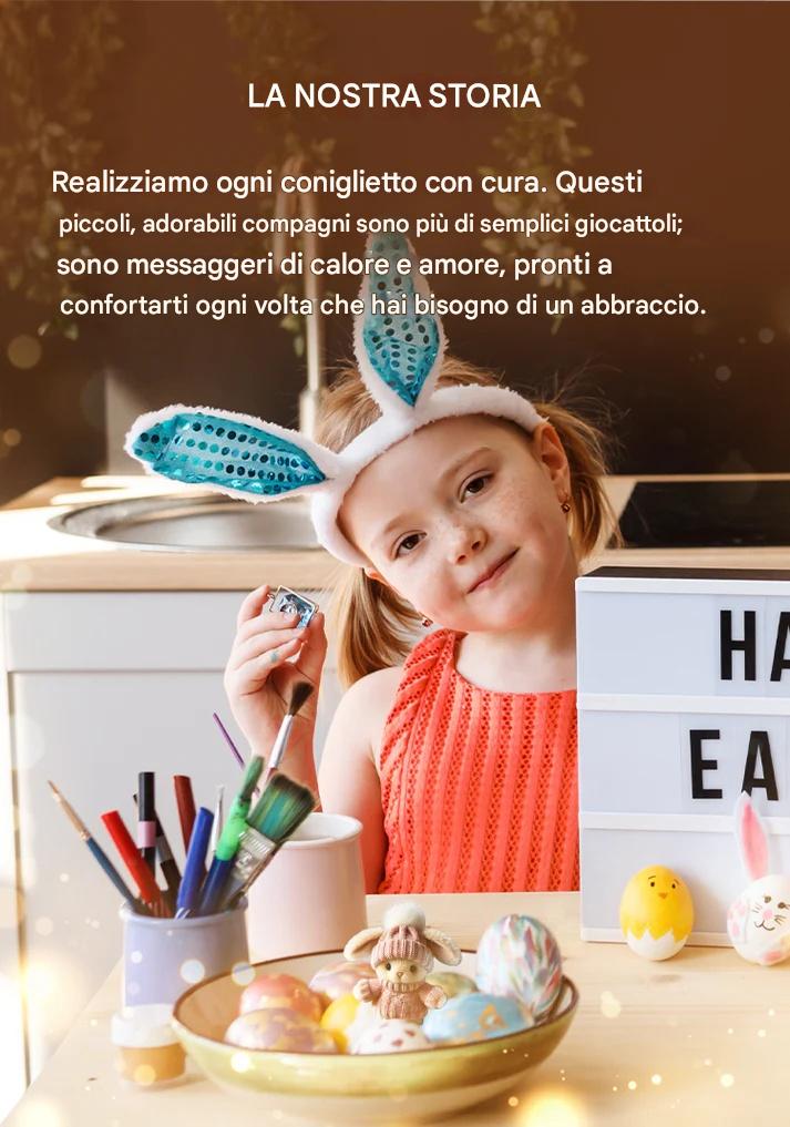 💖Grande vendita: 49% di sconto🔥Mini coniglietto fatto a mano, regalo carino🐇🎁