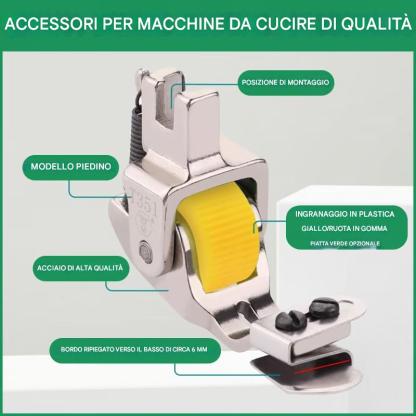 🔥 Piedino premistoffa arricciacapelli regolabile multifunzionale