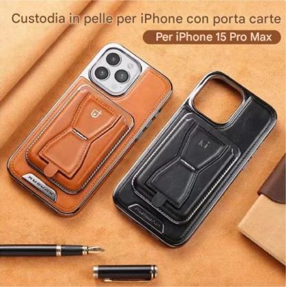 Spedizione veloce ✈️ Custodia protettiva in pelle di prima classe per iPhone