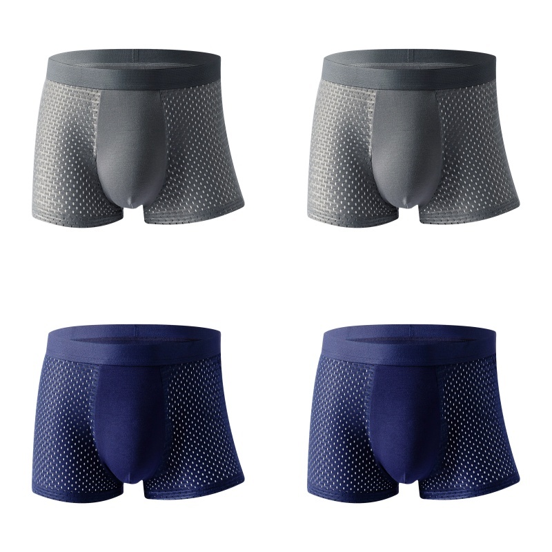 (4 pezzi) Boxer in bambù - Comfort per tutto il giorno