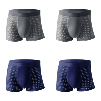 (4 pezzi) Boxer in bambù - Comfort per tutto il giorno