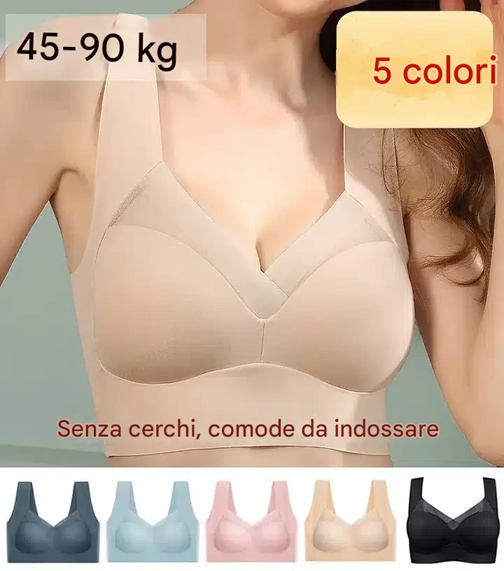 🔥Reggiseno alla moda con coppa profonda🔥Reggiseni push-up sexy estivi senza ferretto (la taglia è la stessa dei reggiseni normali)
