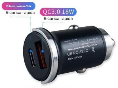 🔥-Caricabatterie per auto multi-compatibile con ricarica rapida da 100 W