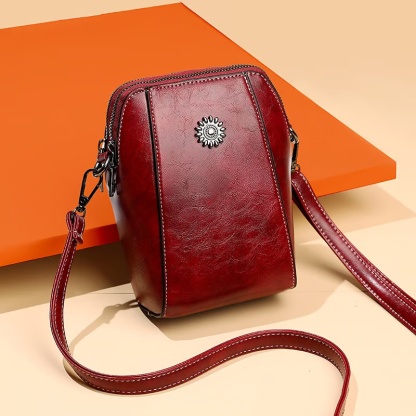 ❄️Promozione a tempo limitato - 49% DI SCONTO - 👜Borsa a tracolla versatile retrò in morbida pelle
