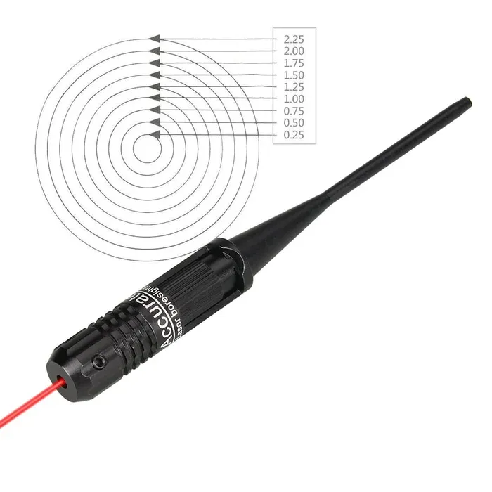 Kit di mira laser rosso regolabile, la portata visiva è più precisa