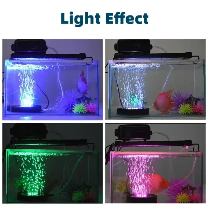 【7 colori, 16 colori】 Le luci a LED possono aumentare la quantità di ossigeno nell'acquario