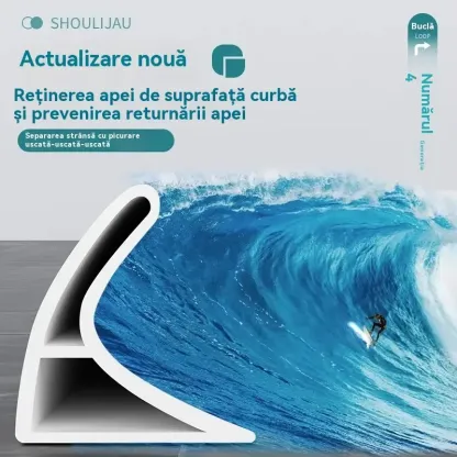 【2M】Striscia barriera in silicone per separazione acqua asciutta e bagnata