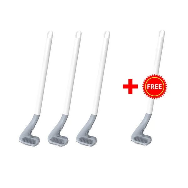 Scopino per WC con testa di spazzola da golf