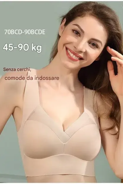 🔥Reggiseno alla moda con coppa profonda🔥Reggiseni push-up sexy estivi senza ferretto (la taglia è la stessa dei reggiseni normali)