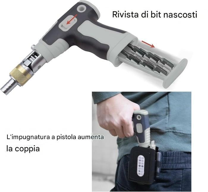 🔥 Nuovo prodotto 2025 - 49% DI SCONTO 🔥 Set di cacciaviti multifunzione 16 in 1
