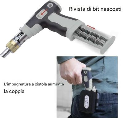 🔥 Nuovo prodotto 2025 - 49% DI SCONTO 🔥 Set di cacciaviti multifunzione 16 in 1