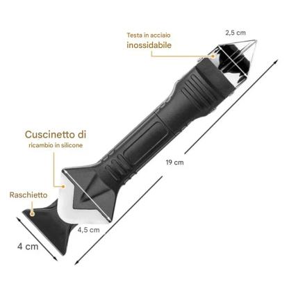 Strumento per calafataggio definitivo 3 in 1 + penna per riparazioni