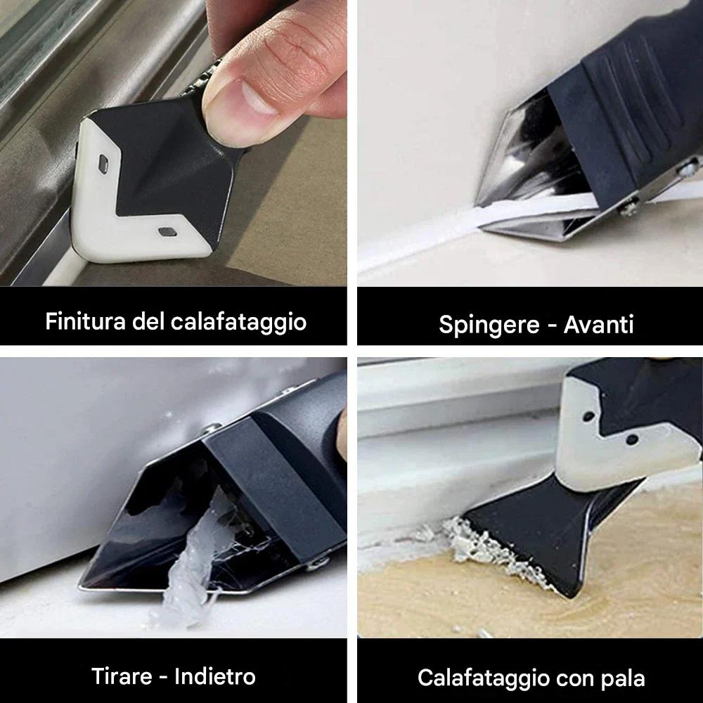 Strumento per calafataggio definitivo 3 in 1 + penna per riparazioni