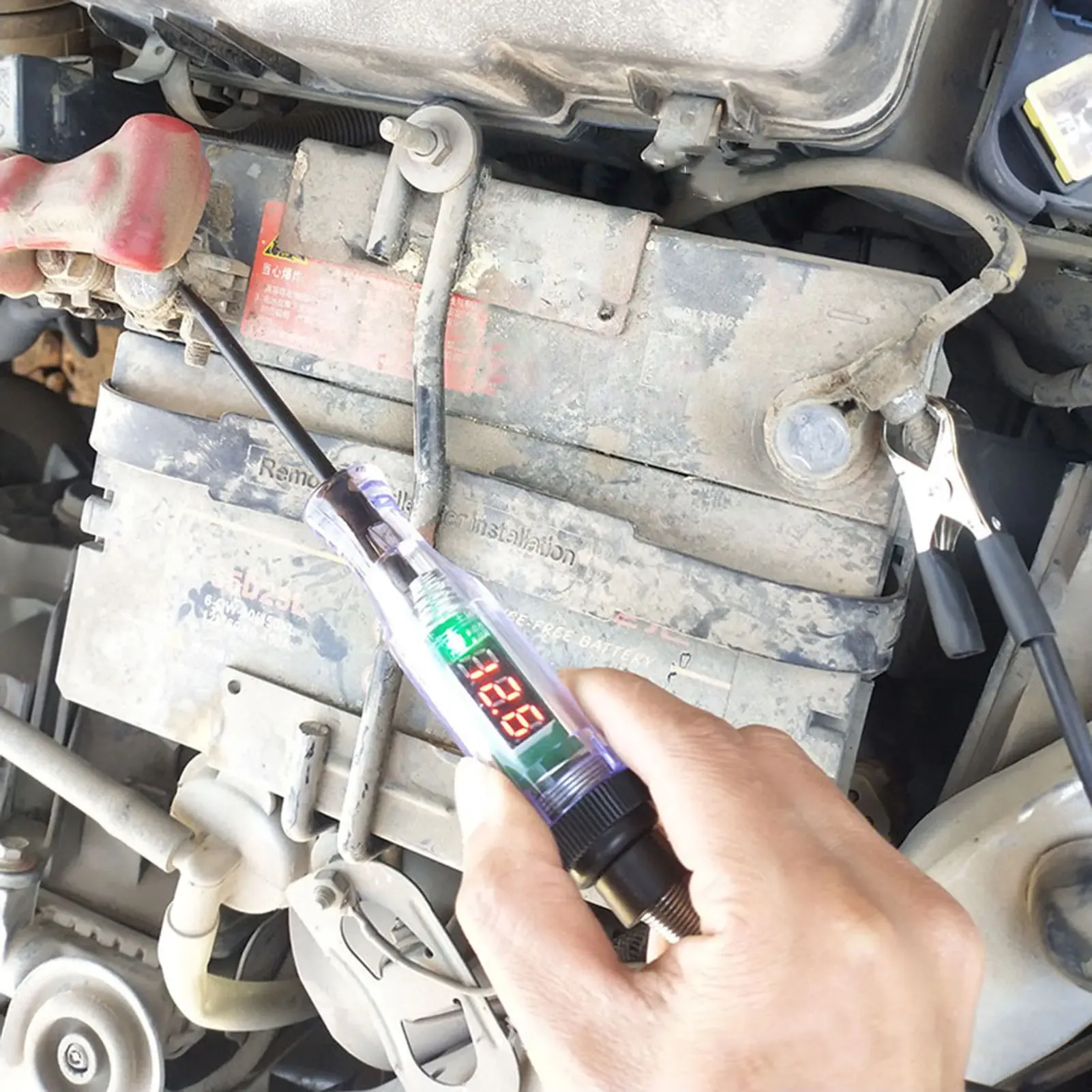 【Acquista 1 e ricevi 1 gratis】Penna tester per circuito automobilistico, tensione 12-24 V