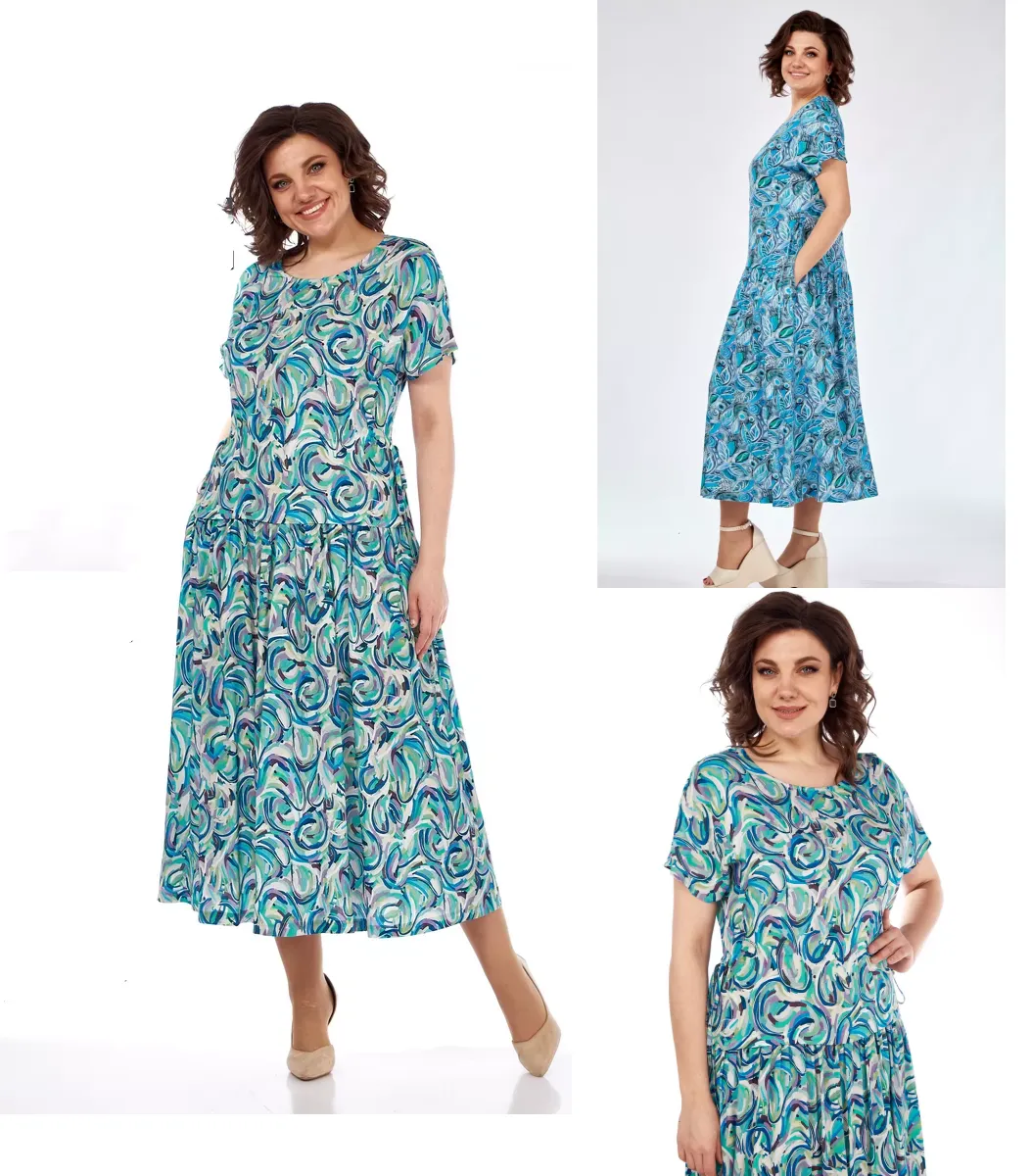 🔥🥰【Sconto del 49%】【S-5XL】Nuovo elegante abito in chiffon di alta qualità