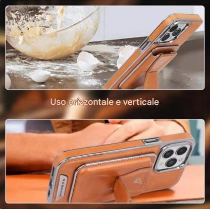 Spedizione veloce ✈️ Custodia protettiva in pelle di prima classe per iPhone
