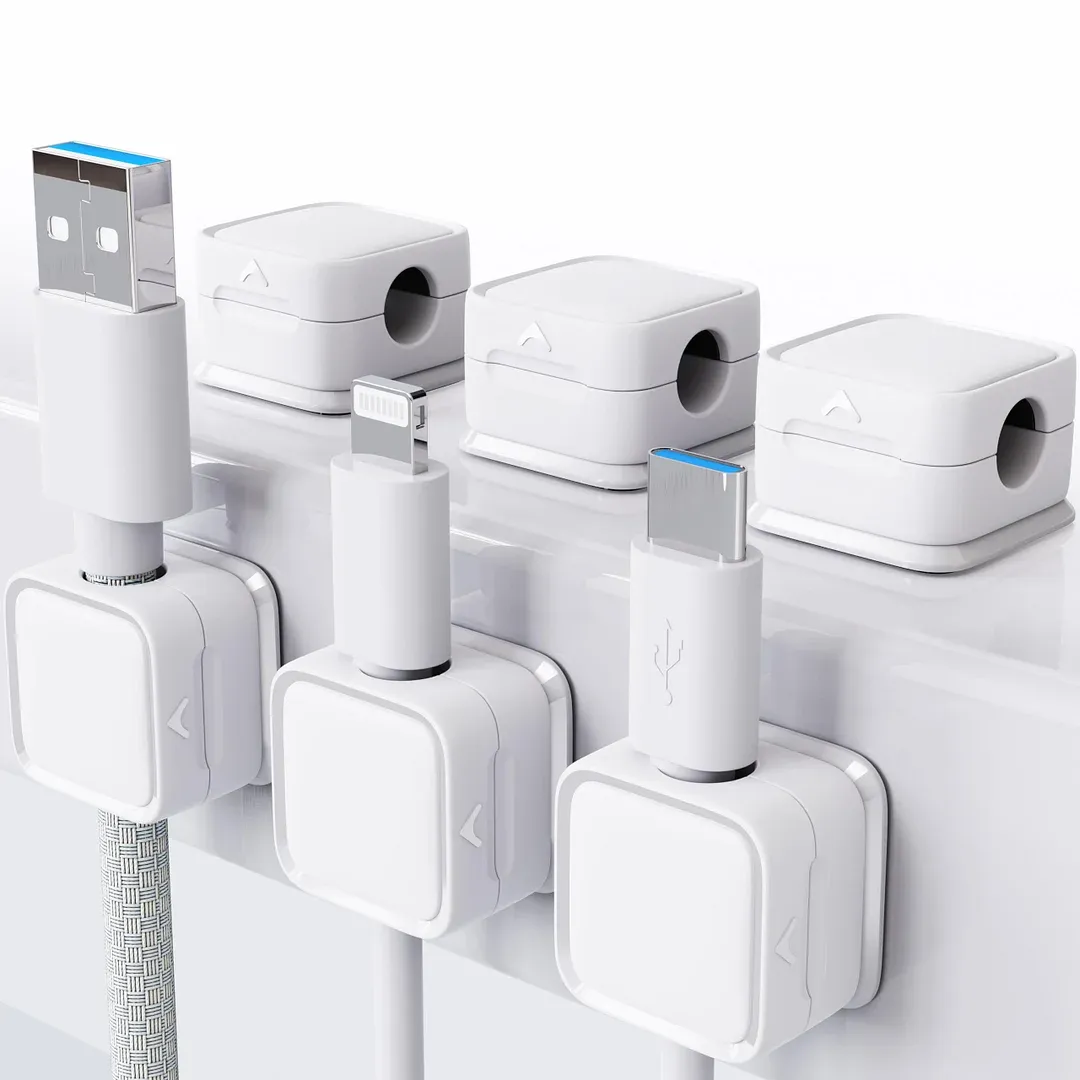 Supporto magnetico per cavo di ricarica